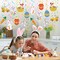 Easter Party Decorations - 30 Pcs Easter Hanging Swirl No DIY Easter Egg Bunny Carrot Baskets Ceiling Decorations for Home Office Classroom Easter Party Supplies